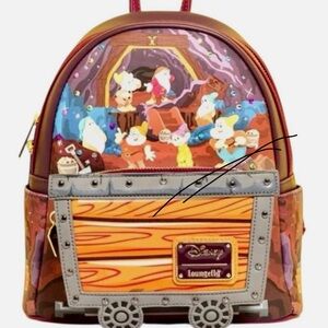 Disney Loungefly Seven Dwarfs Mini Backpack